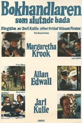 Chris Wahlström interpreta a en Bokhandlaren som slutade bada