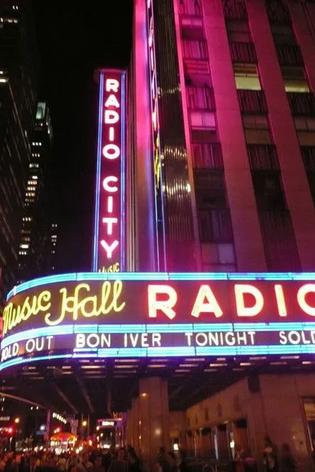 Póster de Bon Iver Live From Radio City