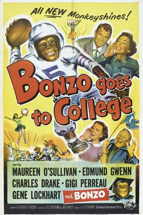 Tom Harmon interpreta a Tom Harmon en Bonzo Goes to College