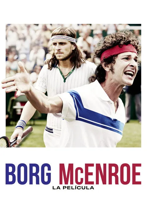 Póster de Borg McEnroe. La película