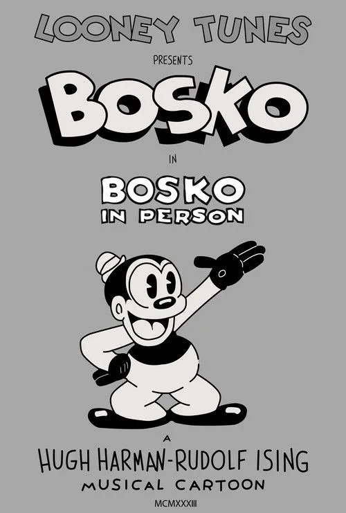 Johnny Murray interpreta a Bosko en Bosko in Person