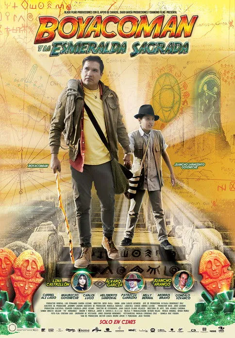 Póster de Boyacoman y la esmeralda sagrada