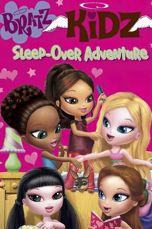 Póster de Bratz Kidz. Fiesta de pijamas