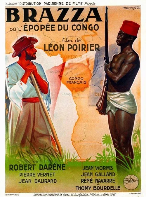 Robert Darène interpreta a Brazza en Brazza ou l'épopée du Congo