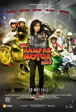 Póster de Bro, Nampak Motor Gua?
