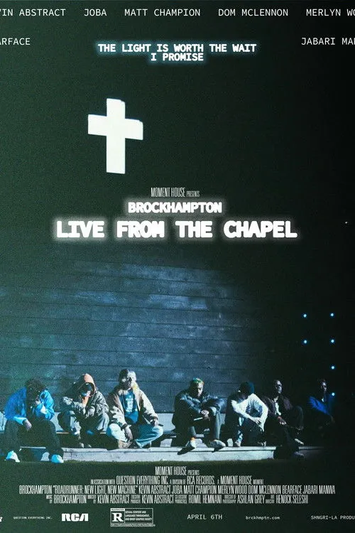 Póster de BROCKHAMPTON Live from The Chapel