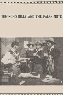 Thomas J. Crizer interpreta a en Broncho Billy and the False Note
