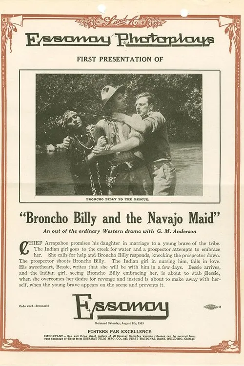 Evelyn Selbie interpreta a The Navajo Maid en Broncho Billy and the Navajo Maid