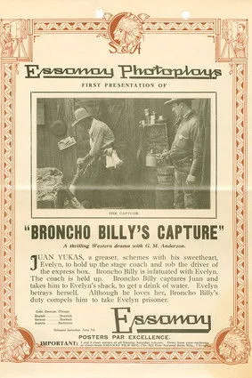 Bill Cato interpreta a The Deputy en Broncho Billy's Capture