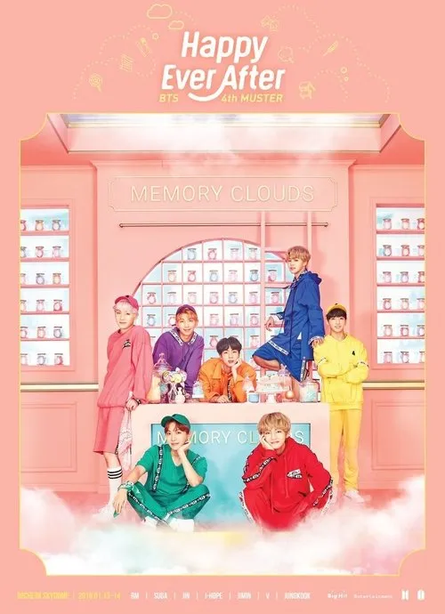 Póster de BTS 4th Muster: Happy Ever After