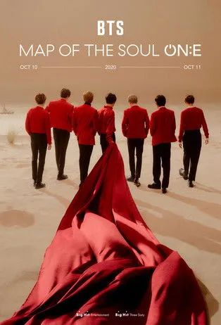 Póster de BTS Map of the Soul ON:E Day 1