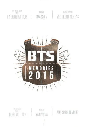 Póster de BTS Memories of 2015