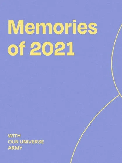 Póster de BTS Memories of 2021