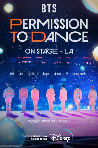 Póster de BTS: PERMISSION TO DANCE 온 스테이지 – LA