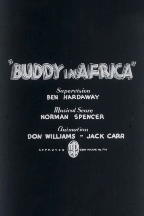 Póster de la película Buddy in Africa