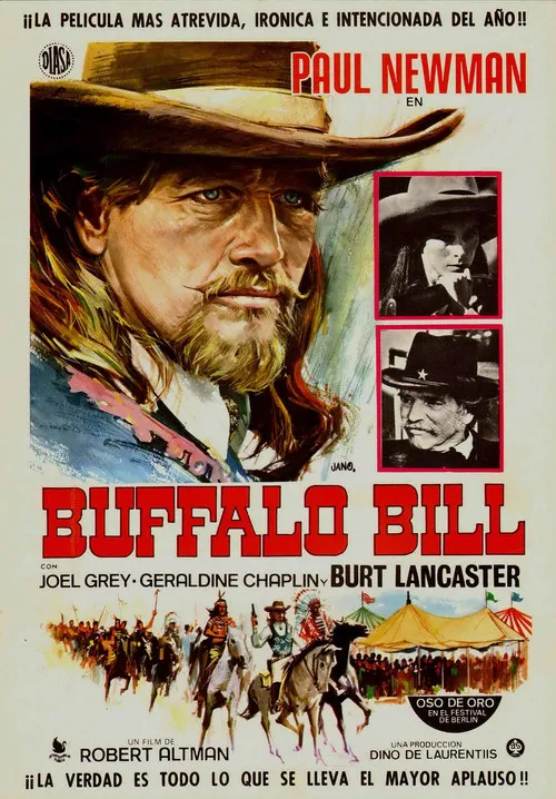 Allan F. Nicholls interpreta a The Journalist (Prentiss Ingraham) en Buffalo Bill y los indios