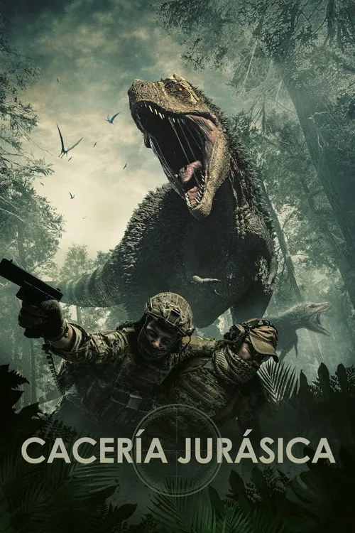 Póster de Cacería Jurásica