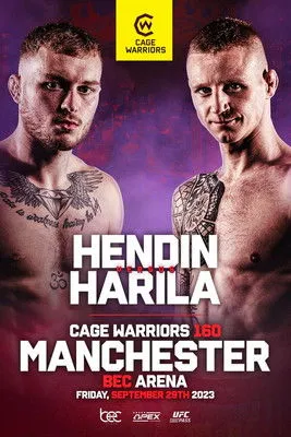 James Hendin interpreta a en Cage Warriors 160 : Hendin vs. Harila