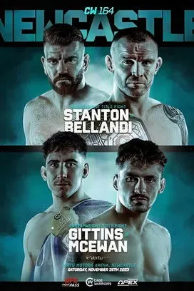 Liam Gittins interpreta a  en Cage Warriors 164: Stanton vs. Bellandi