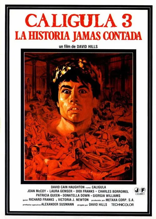 David Brandon interpreta a Caligula en Calígula 3, la historia jamás contada
