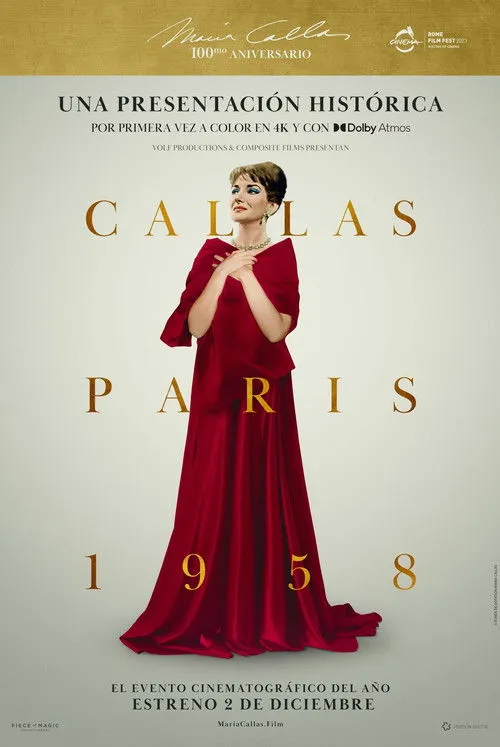 Póster de Callas: Paris, 1958