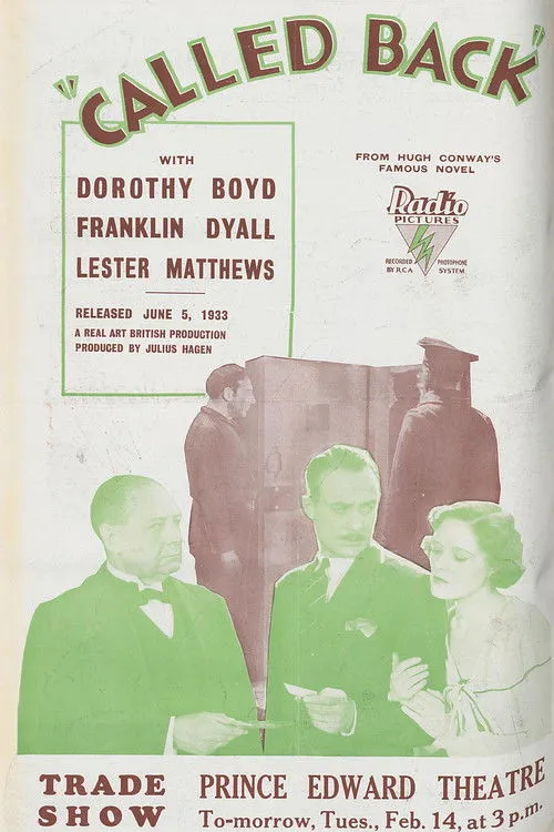 Alexander Sarner interpreta a Santos Macari en Called Back