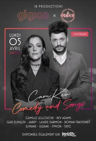Camille Lellouche interpreta a Self en CamKev Comedy & Songs