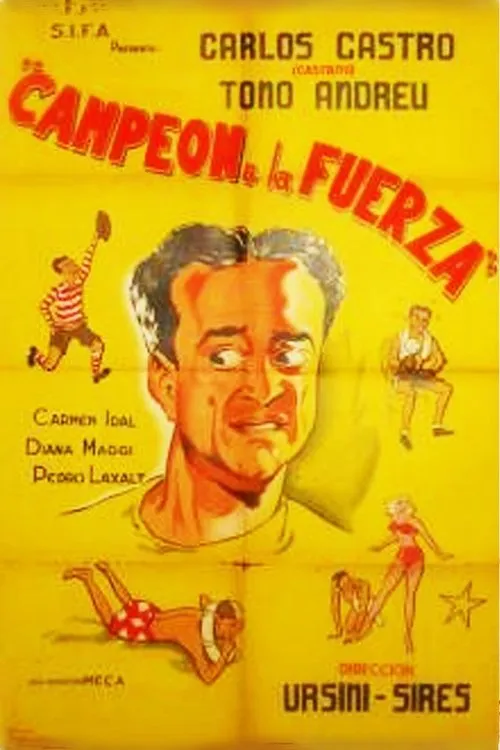 Gregorio Barrios interpreta a  en Campeón a la fuerza