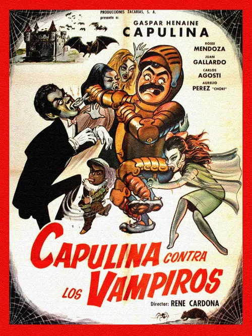 Rossy Mendoza interpreta a en Capulina contra los vampiros
