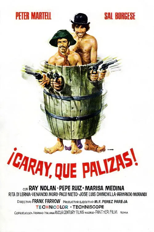 Póster de la película ¡Caray, qué palizas!