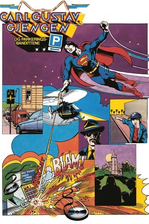 Henrik Scheele interpreta a Larris en Carl Gustav, gjengen og parkeringsbandittene