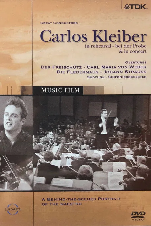 Carlos Kleiber interpreta a conductor en Carlos Kleiber - bei der Probe & in concert