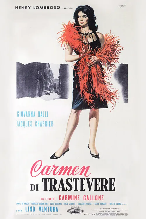 Póster de la película Carmen di Trastevere