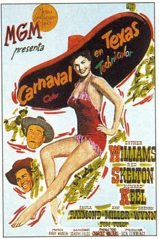 Esther Williams interpreta a Debbie Telford en Carnaval en Texas