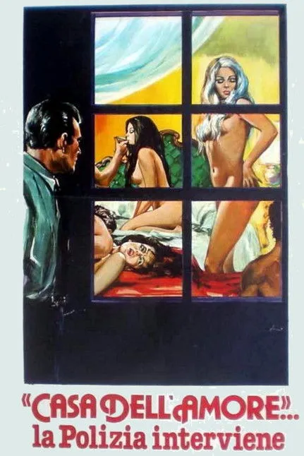 Póster de la película Casa dell'amore... la polizia interviene