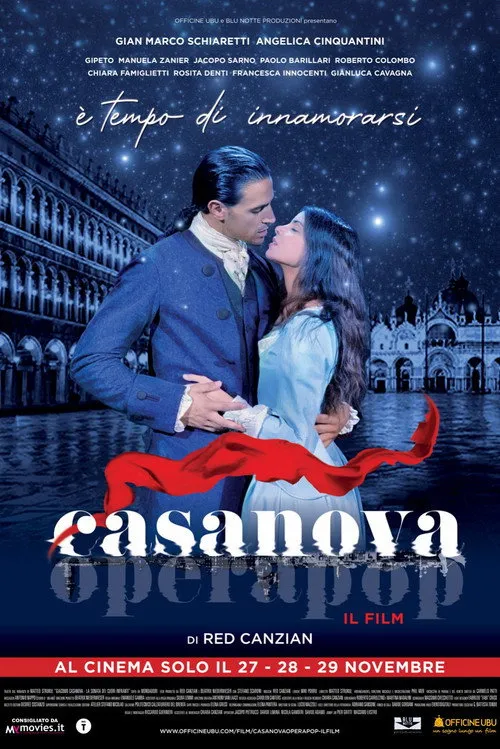 Angelica Cinquantini interpreta a Francesca Erizzo en Casanova Operapop - Il film