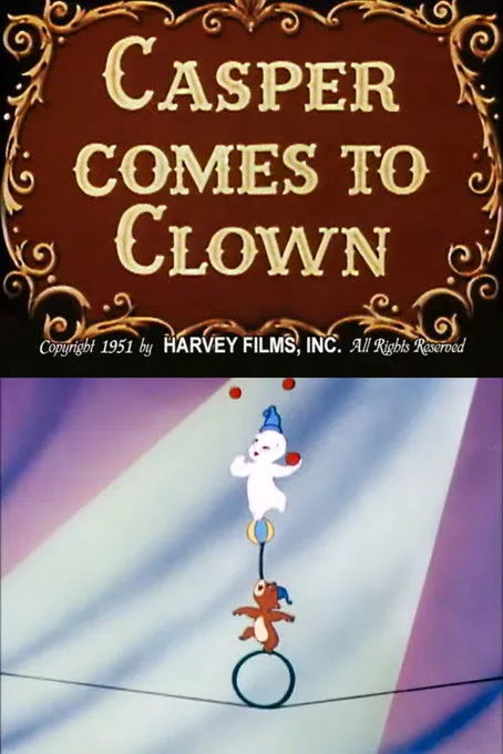 Portada de Casper Comes to Clown