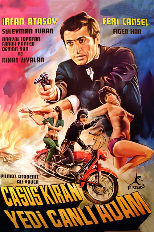 Pekcan Kosar interpreta a  en Casus Kıran: 7 Canlı Adam
