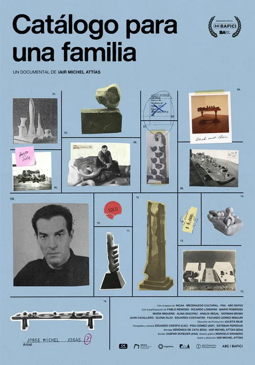 Póster de Catálogo para una familia