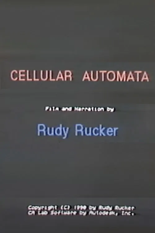 Rudy Rucker interpreta a en Cellular Automata