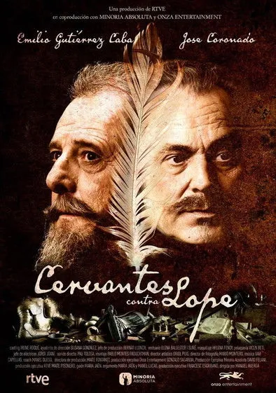 Póster de Cervantes contra Lope
