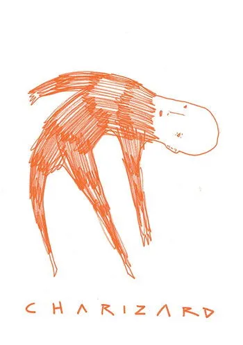 Luiz Otávio Queiroz interpreta a  en Charizard