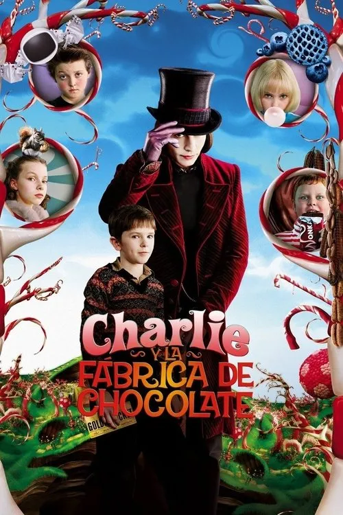 Póster de Charlie y la fábrica de chocolate