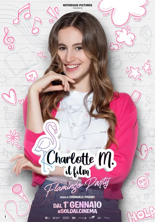 Angela Tuccia interpreta a Preside en Charlotte M.: Il film - Flamingo Party