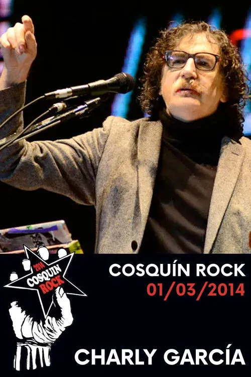 Póster de Charly García: Cosquín Rock 2014