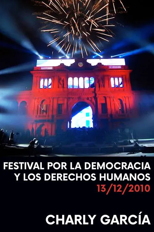 Póster de la película Charly García: Festival por los derechos humanos y la democracia