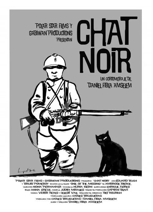 Eduard Buch interpreta a Young Soldier en Chat noir
