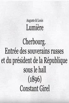 Czar Nicholas II of Russia interpreta a Himself en Cherbourg : entrée des souverains russes et du président de la République sous le hall