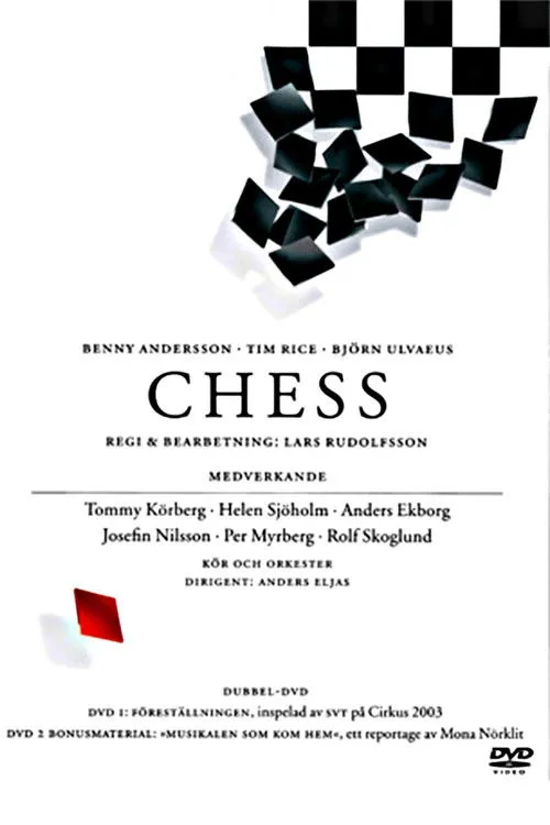 Póster de Chess på svenska: Musikalen som kom hem