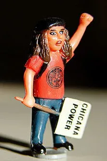 Dolores Huerta interpreta a  en Chicana